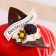 Flee - Magnet "Cake Bonbon" Vishnya, 8x5x6cm