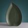 Serving dish Mason Cash in the Forest Leaf, 26x38 cm, the color is gray-green