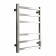 The electric heated towel "Dvin" L Plaza Neo, 600x400 mm, dimmer, polished
