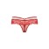 Thongs Softline Collection, red color, size s/m