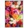 Rosetta Dzhtal carpet, size 100x150 cm, print bouquet