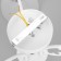 Laurah "Laura" 3x60W E27 white, chrome 59x27x20cm
