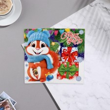 Double mini-postcard 