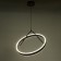 Salerno Light LED 60W 3000-6000K black and gold 50x50x100 cm