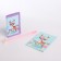Gift set for the girl "Olenenok", wallet, notebook, pen