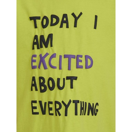 T -shirt for boys, height 92 cm, lime color-3