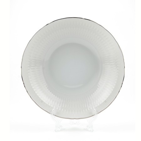 Deep plate Cmielow Sofia "Platinum Get", D = 22 cm