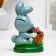 The piggy bank "Roose basket" 17cm gray,