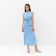 Women's dress with draping Mist Summer Time, Blue, R.48
