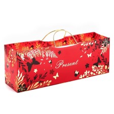 A package for a bottle of embossing 