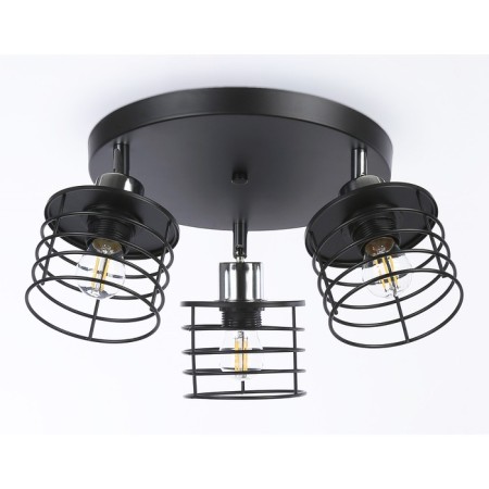 Ambrella Light, Traditional, TR8092, 3HE27, black color, black, chrome-2