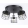 Ambrella Light, Traditional, TR8092, 3HE27, black color, black, chrome