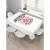 The tablecloth on the table “I love you”, rectangular, oxford, size 145x180 cm