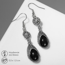 Earrings with rhinestones 