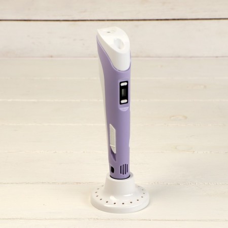 Set in a 3D tube 3D handle with a violet display + plastic PLA 15 colors, 10 meters-1