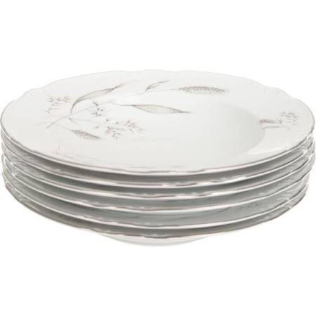 Dining Service 6/25 Constance, decor "Silver ears, platinum laying", 25 items-6