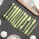 Set for modeling confectionery jewelry of a share, 12 pcs, color mix