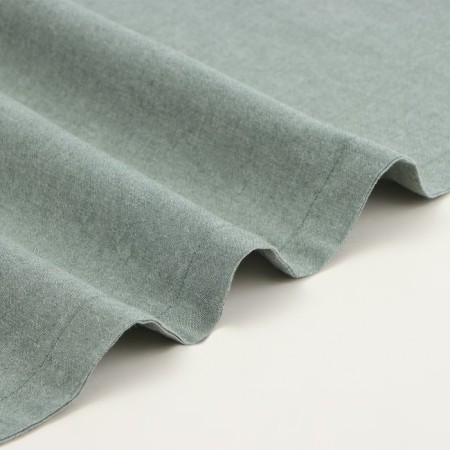 Pillowcase SL Home "Denim" 50*70+2 cm, central olive, 100% greedy cotton-7