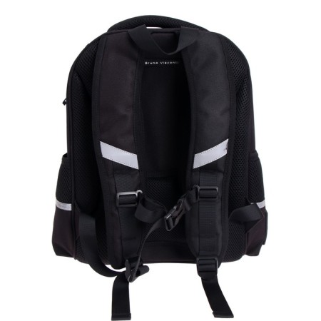 Frame backpack 38 x 30 x 20 cm, + pencil case, Bruno visconti "Boxing"-4