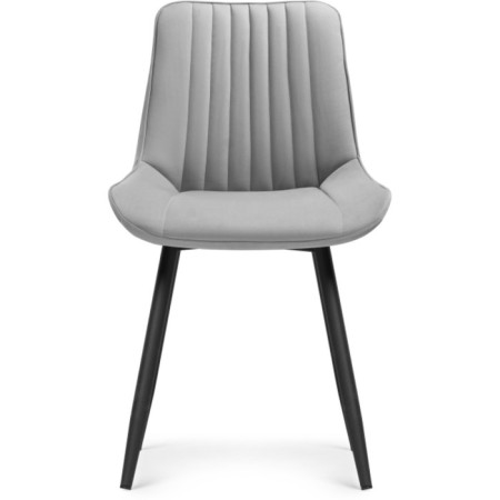 Sedal Seda Metal/velor, black/light gray 50x56x82 cm-1