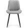 Sedal Seda Metal/velor, black/light gray 50x56x82 cm