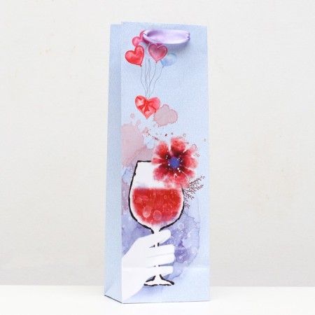 Package laminated for a bottle "glass" 12x36x9