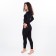 Female thermal underwear (longshit, leggings), black color, size 42-44 (s)