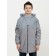 Windbreaker for boys, height 122 cm, gray color