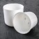 Kashpo with the insert "Lyon", 2 l, the color is white