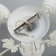 Susana chandelier 5x15W E27 white/gold 58x58x32cm Bayerlux