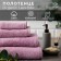 Terry towel "Ethel" Organic Lavender 100x150 cm, 100% cotton, 420g/m2
