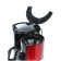 TEFAL CM 361E38, drip, 1000 watts, 1.25 l, black and red