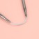 Knitting knitting needles, stitching, flexible, d = 4 mm, 21 cm, 3 pcs