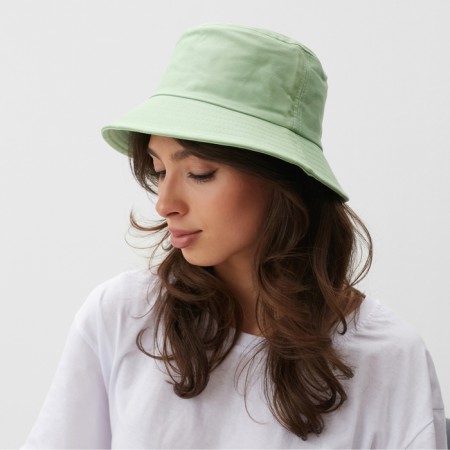 Panama minku, green color, size 58-2