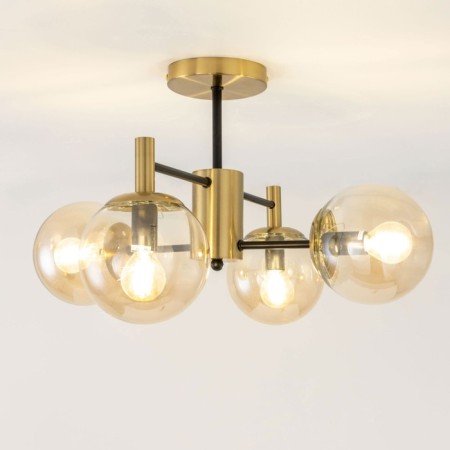 Cutilux Catilux chandelier CL143143 50x50x30 cm, 4x40W, E14, brown color-5