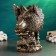 Figure "Wolf" 24x22x33cm, bronze