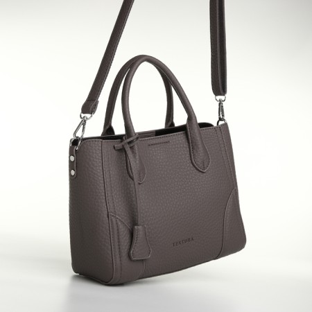 Bag Textura, 25*7*21, OD with zipper, REAL BEAL, Gray-4