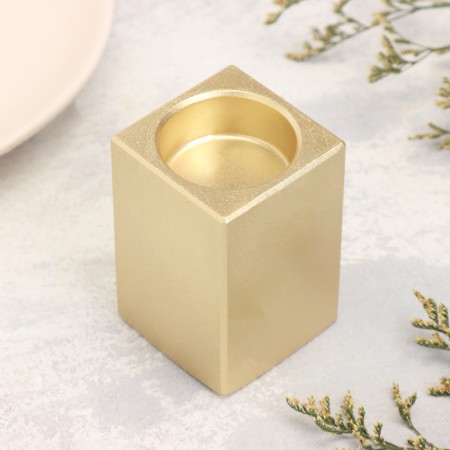 Square Square from gypsum, 5x8cm, gold-1