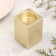 Square Square from gypsum, 5x8cm, gold