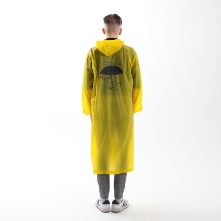 Rawlands adult cloak "Visor - in vain", size 42-48, 60 x 110 cm, yellow color-11