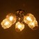 Camilla 5x40W lamp E27 Gold 56x56x23cm