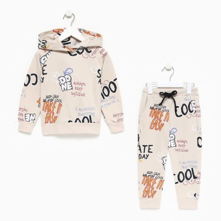 Kid for children (sweatshirt, trousers) KAFTAN "Graffiti", p. 32 (110-116 cm)-6