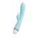 Flovetta by Toyfa Iris vibrator with clitoral stimulator, silicone, 22 cm, blue color