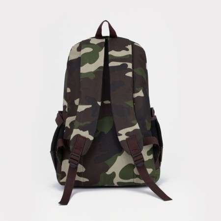 Tourist backpack, 24 l, lightning department, 2 outer pockets, ZFTS, Camouflage color-1