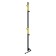 Towel Electric Laris Image, 150x1400 mm, 4 crossbars, univers., Black