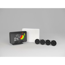 Aaaline LCD-14 Silver 4 sensors/ 22 mm parking radar; monitor