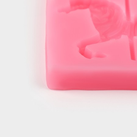 Mold "Entertainment Park", silicone, 10.5 × 8.3 × 1 cm, color mix-3