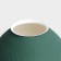 Vase for flowers decorative "Toledo" color jade 20 x 14 x 14 cm
