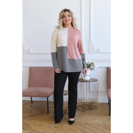 Female jumper, size 50, beige color-10