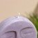 Candle "Moon" 9x3x9 cm, soy wax